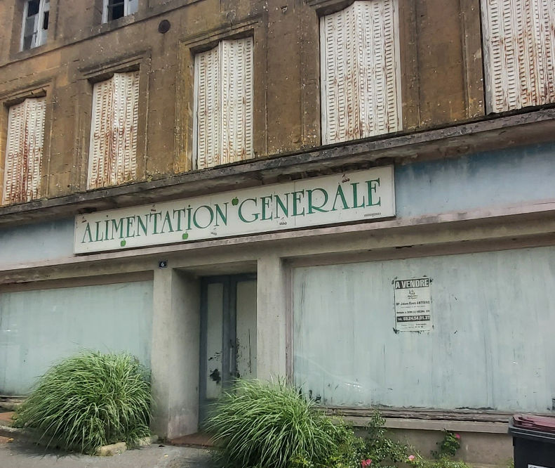 Bâtiment vacant sur le territoire